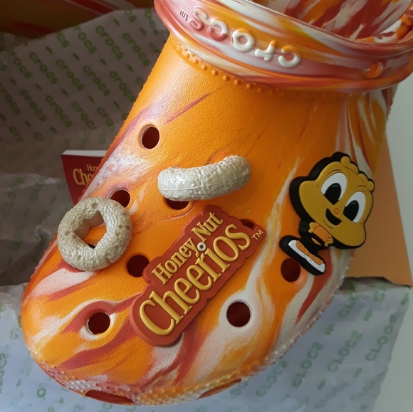 (New) Honey Nut Cheerios Crocs (M10/W12) - Picture 6 of 10